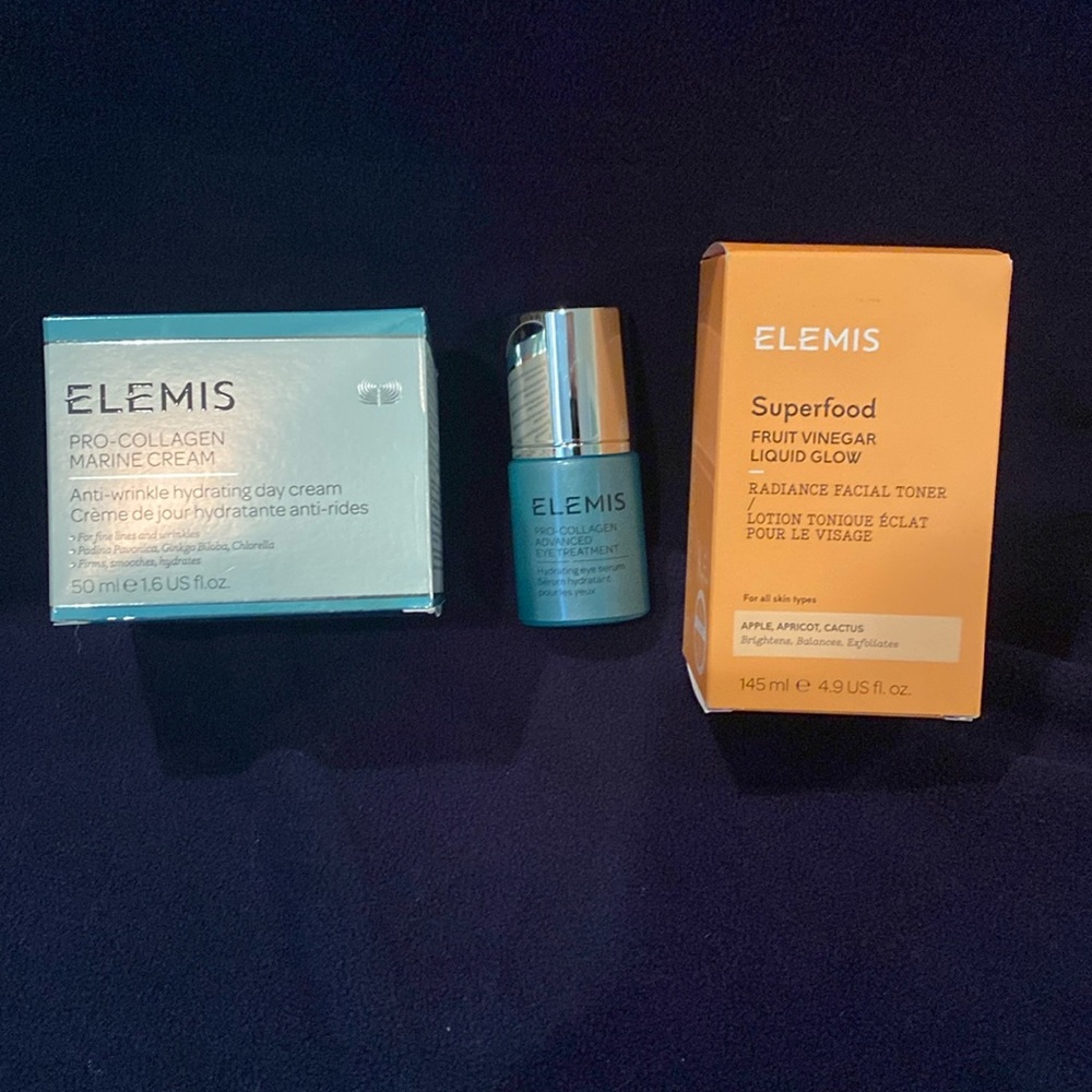 Lot of 3 ELEMIS Skincare Products